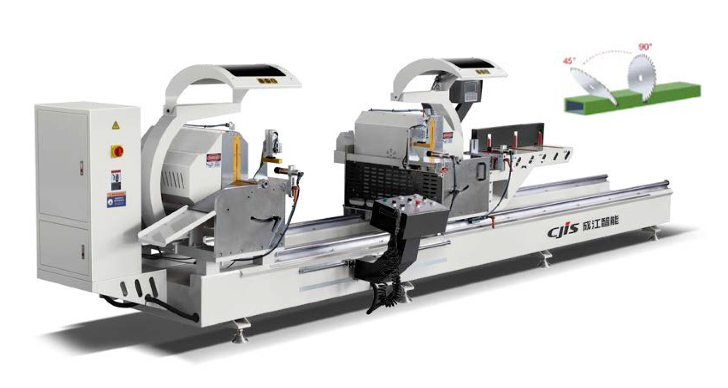 Aluminum Profile Digital Display Inward Swinging Double-head Precision Cutting Saw