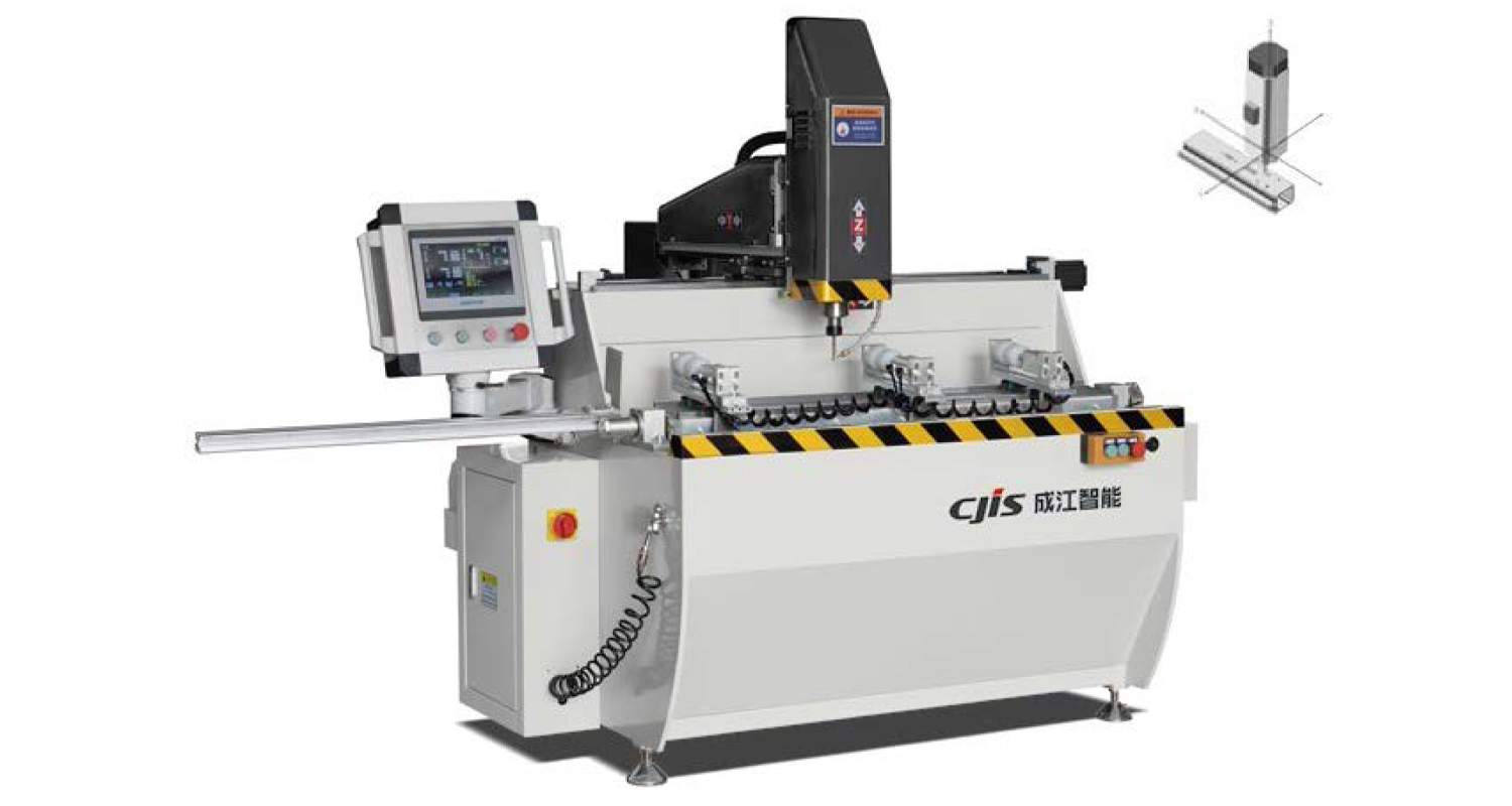 Aluminum Profile CNC Drilling and Milling Machine