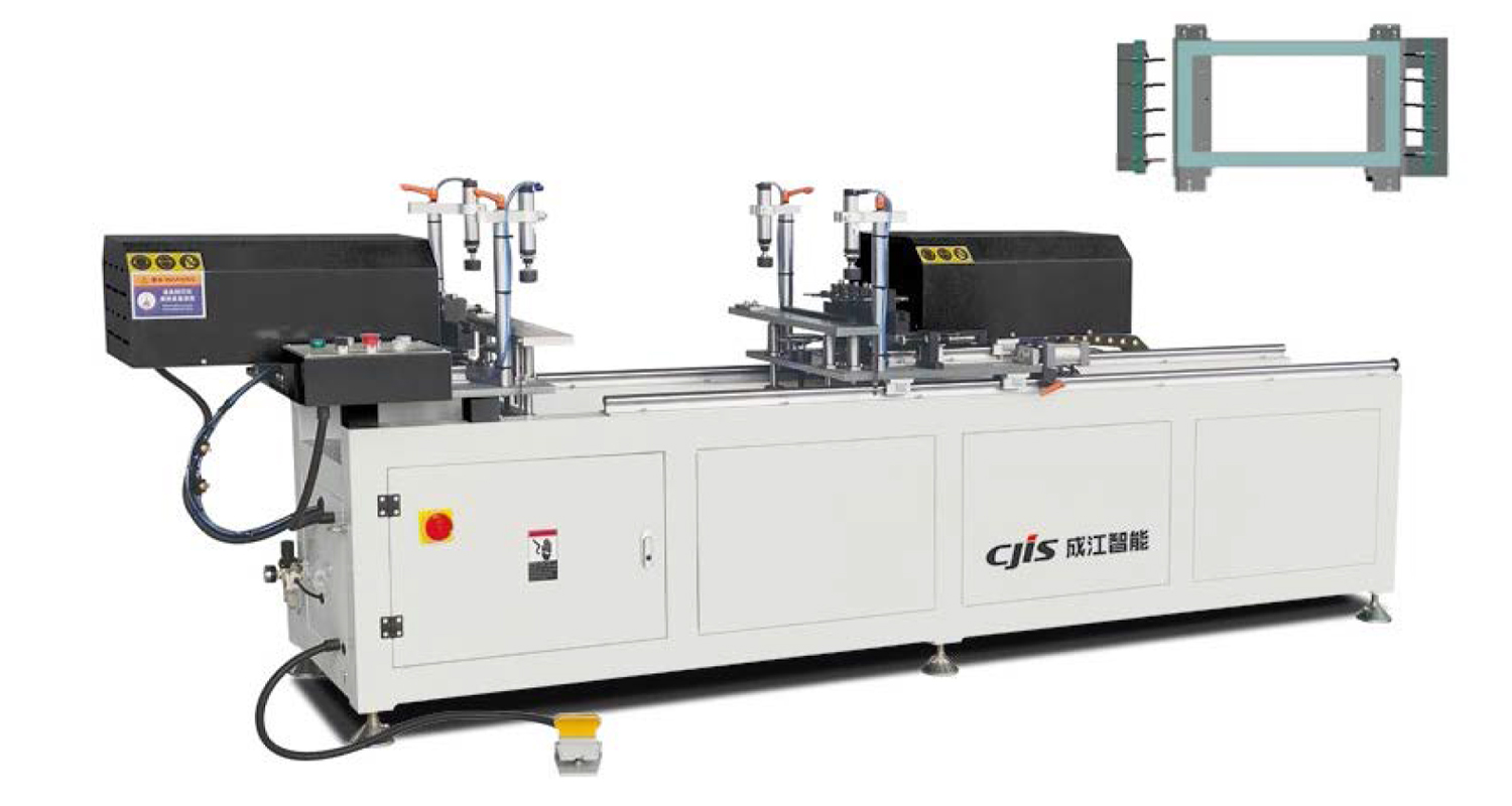 Aluminum profile hinge drilling machine