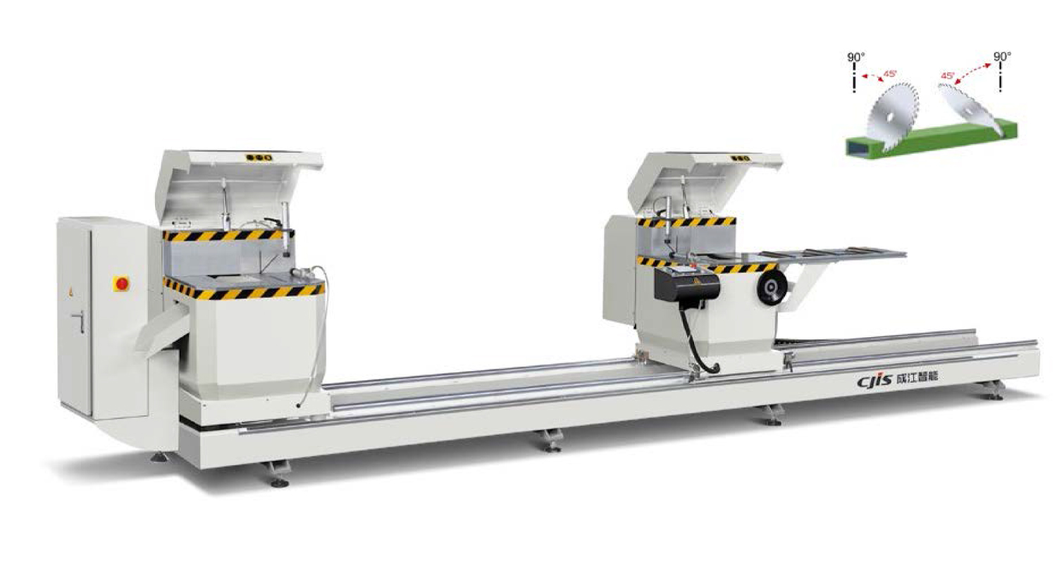 Aluminum-Plastic Profile Heavy-Duty CNC Double-Head Cutting Saw